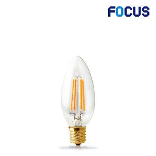포커스) LED 촛대구 3.5W (전구색/주광색) E17