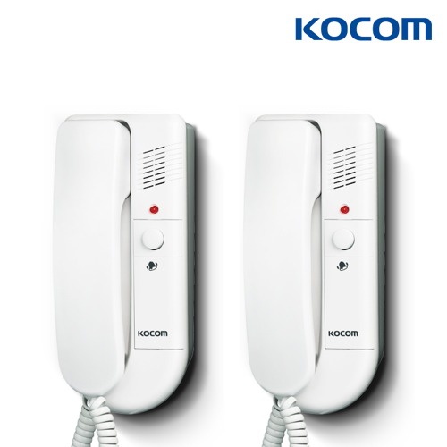 코콤 직통식 주택용 인터폰 KIP-201P DC (1:1) 건전지형