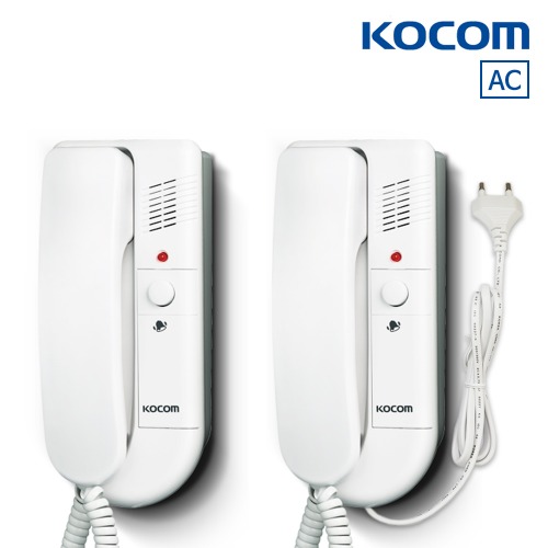 코콤 직통식 주택용 인터폰 KIP-201P (1:1) AC 220V