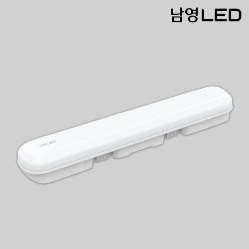 남영 LED 클릭 와이드 일자등 20W (주광색) 플리커프리